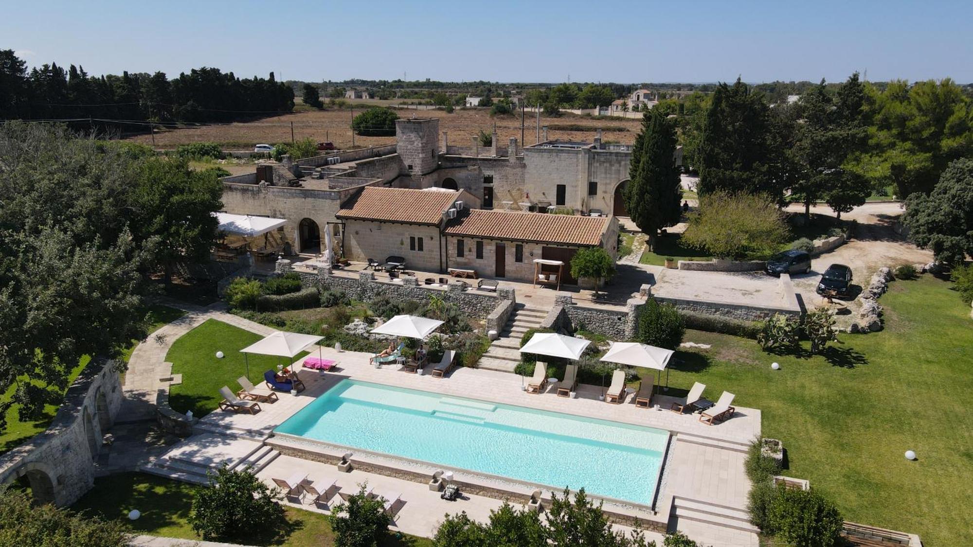 Masseria San Cosimo Carpignano Salentino Exteriör bild